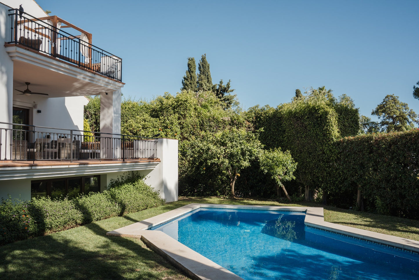 Villa de estilo andaluz en el Rosario