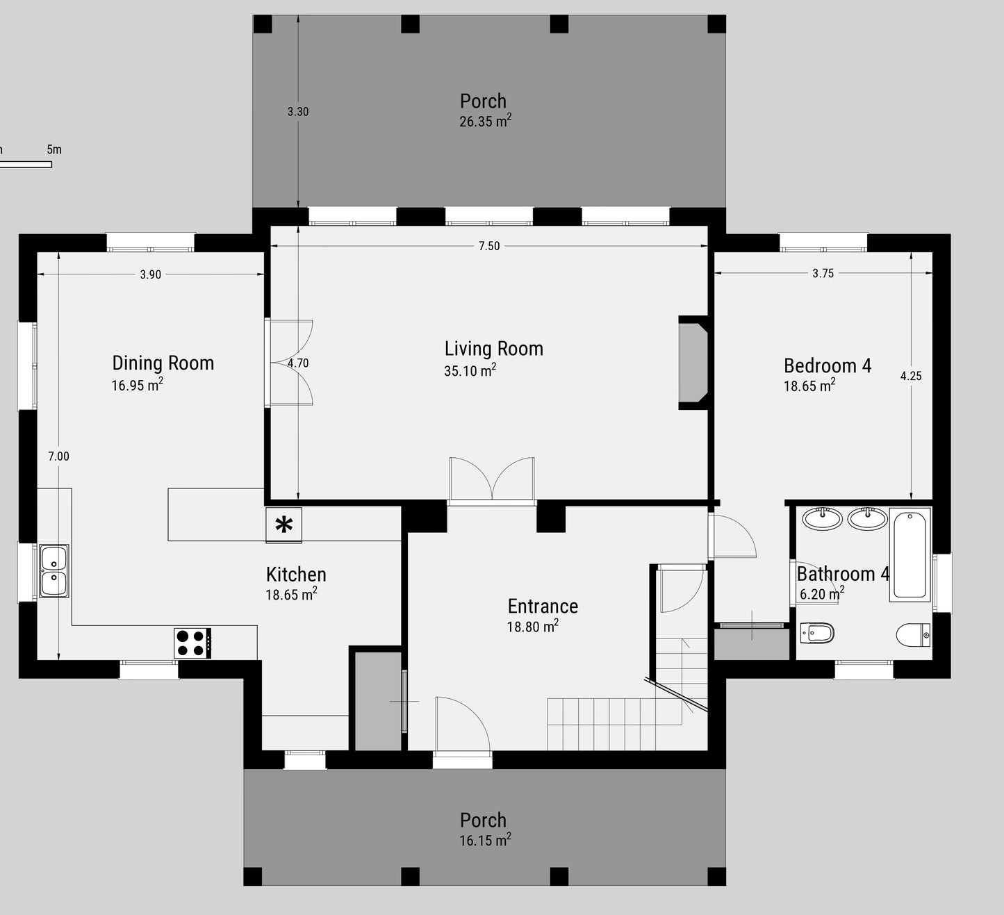 Villa de arquitectura clásica andaluza