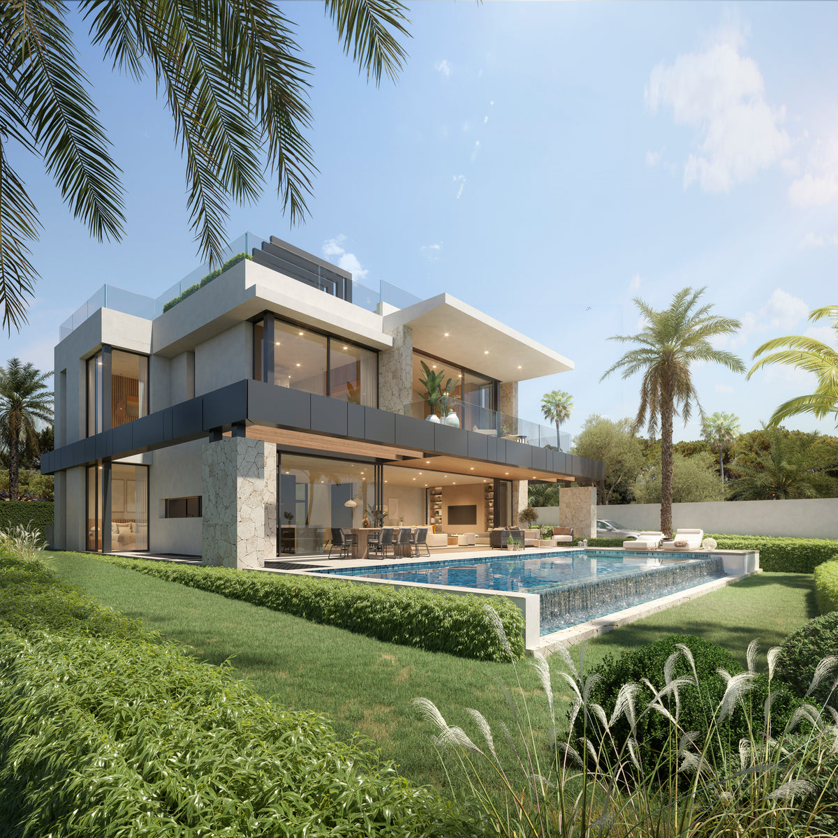Villa de lujo a 300 m de la playa en Los Monteros | 6 dormitorios