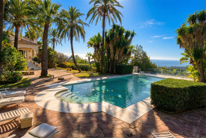 Impresionante villa con vistas al mar