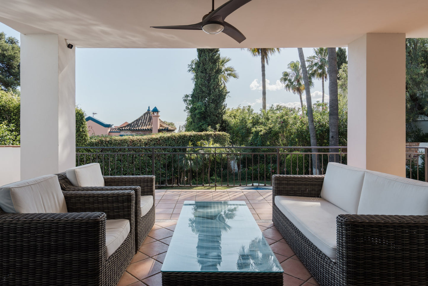 Villa de estilo andaluz en el Rosario