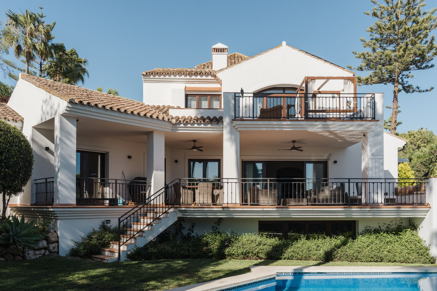Villa de estilo andaluz en el Rosario