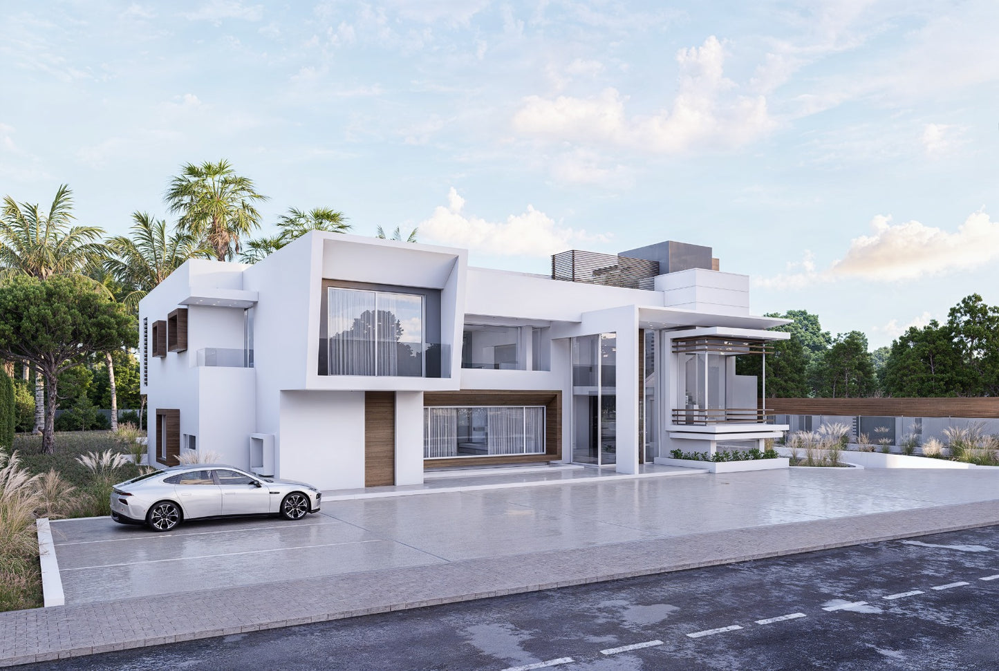 Villa en construcción en Guadalmina Baja