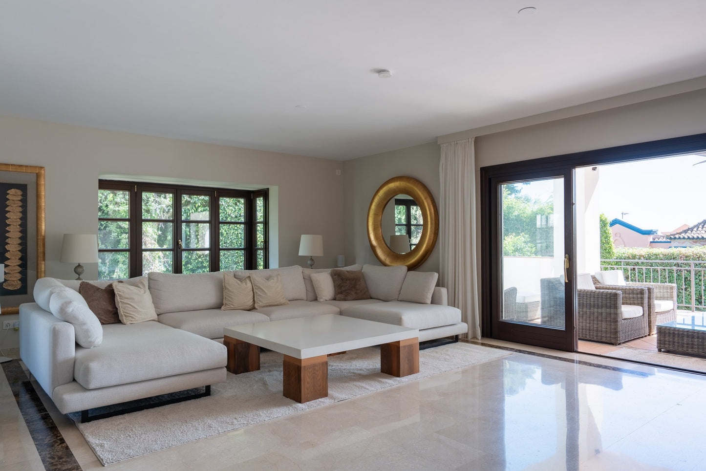 Villa de estilo andaluz en el Rosario