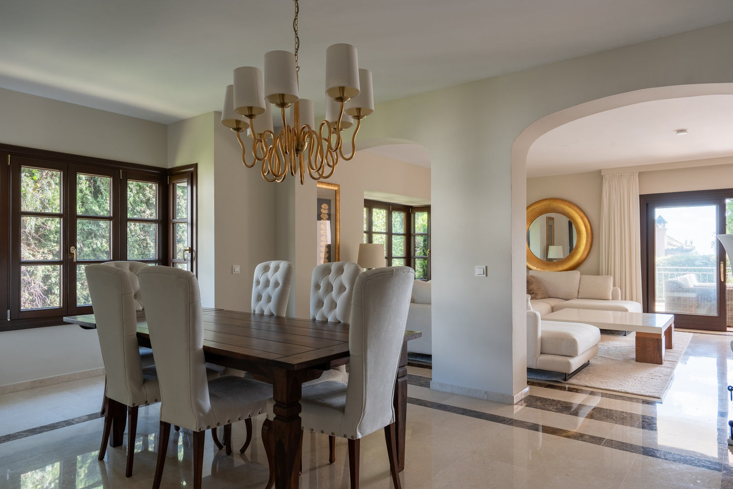 Villa de estilo andaluz en el Rosario