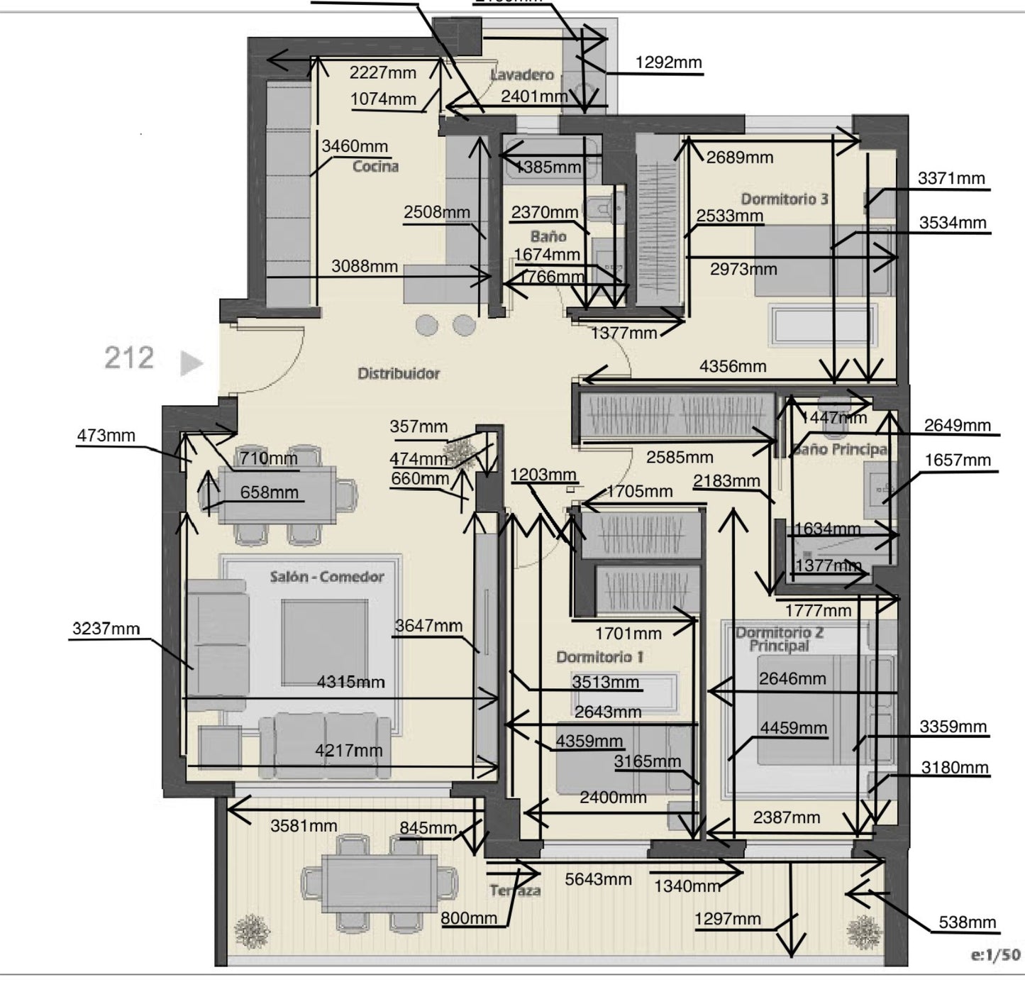 Apartamento en Albatros XV
