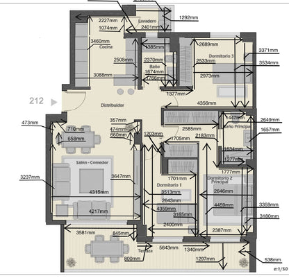 Apartamento en Albatros XV
