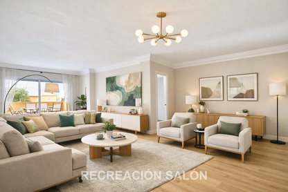 Apartamento de 3 dormitorios con terraza y vistas al mar en Marbella, a pocos metros de la playa