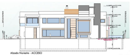 Villa en construcción en Guadalmina Baja