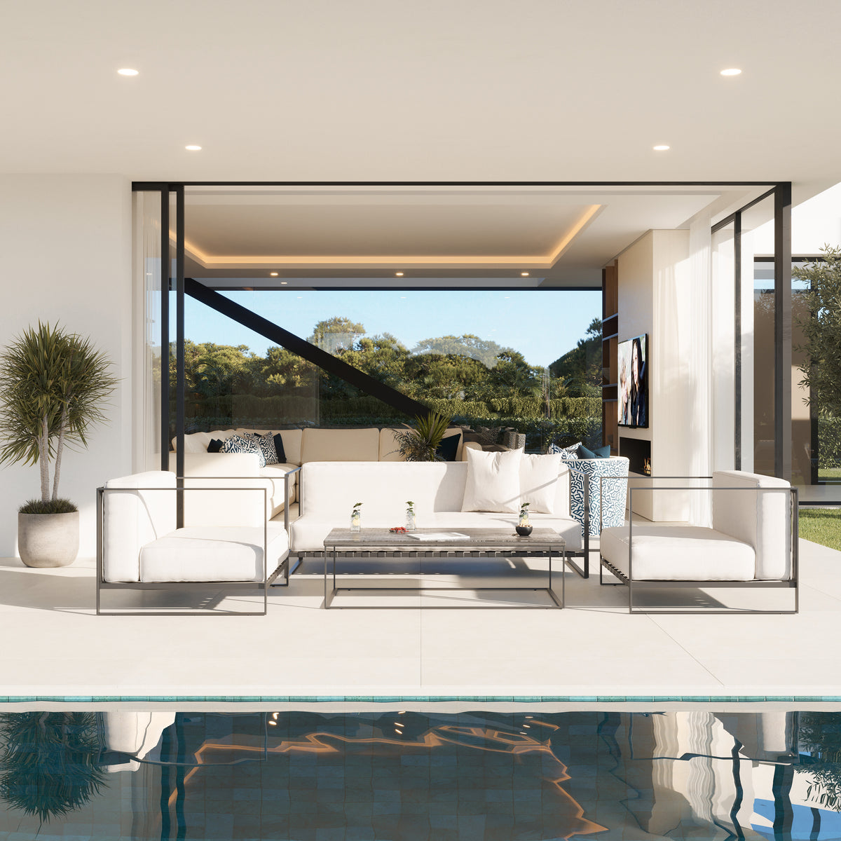 Villa de lujo en primera línea de Cabopino Golf con vistas al mar | 5 dormitorios