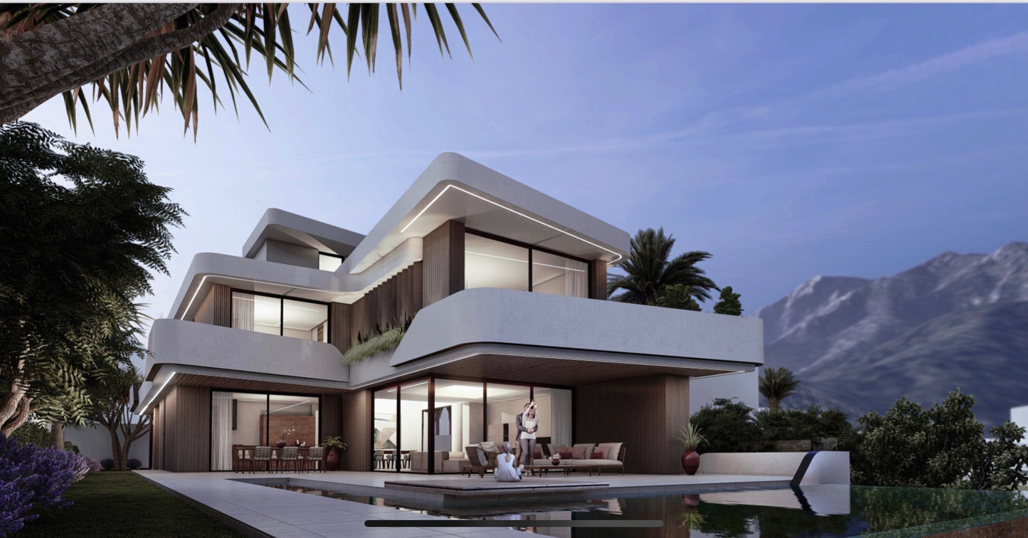 Exclusivo proyecto de villa llave en mano en Xarblanca, Marbella
