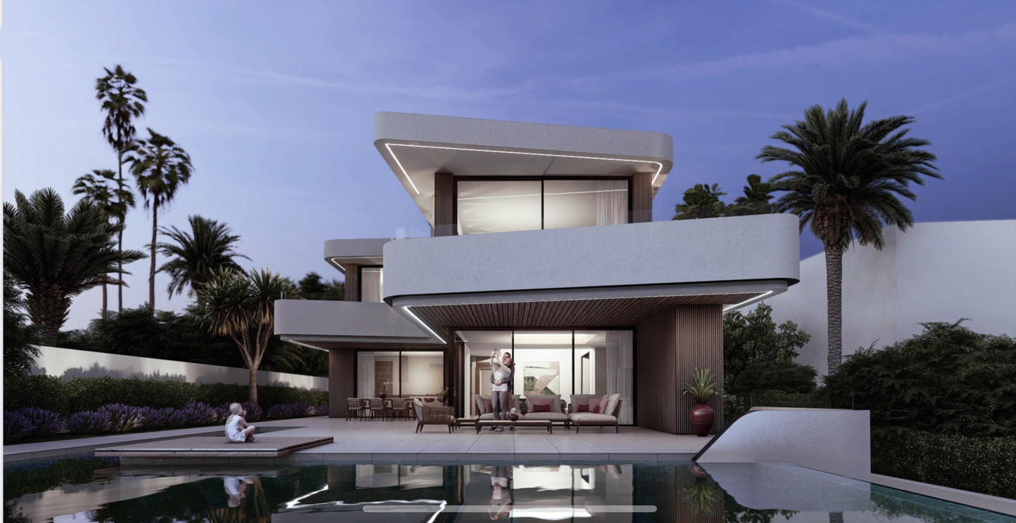 Exclusivo proyecto de villa llave en mano en Xarblanca, Marbella