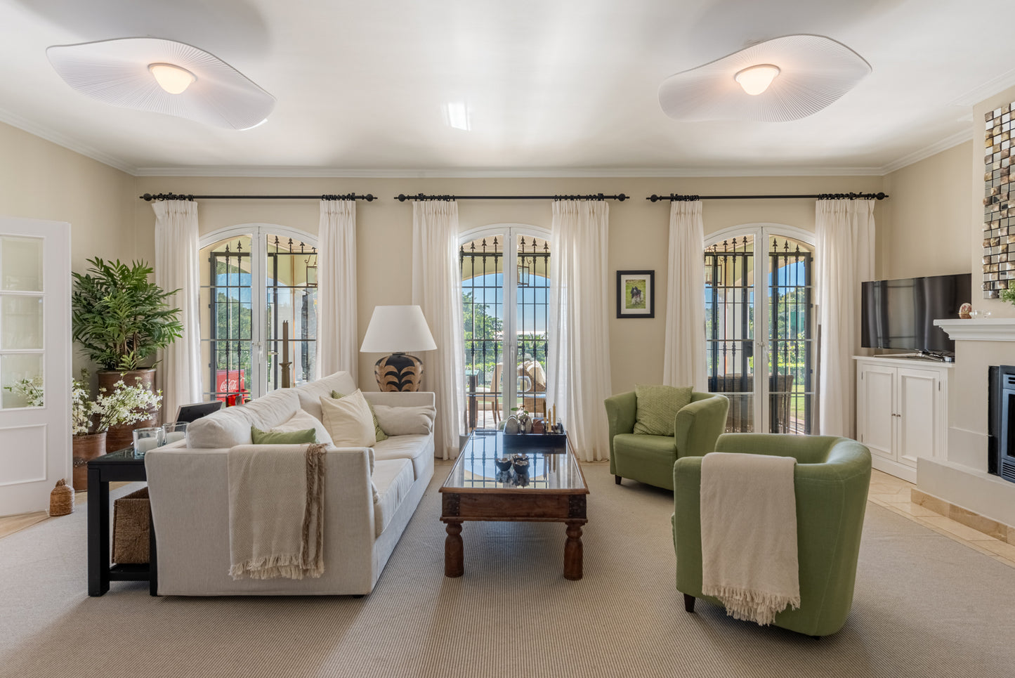 Villa de arquitectura clásica andaluza