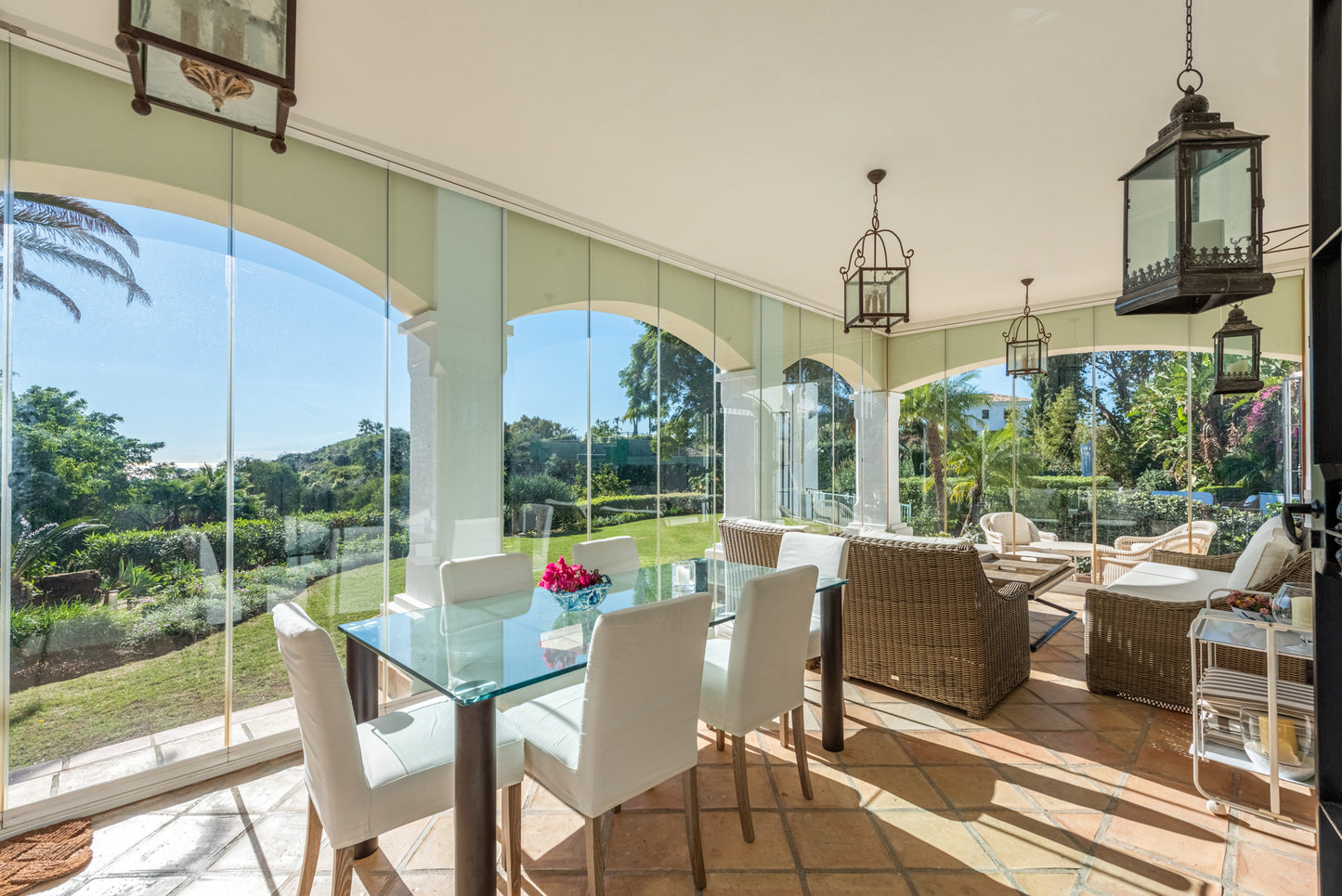 Villa de arquitectura clásica andaluza